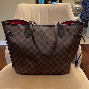 Louis Vuitton Damier Ebene Neverfull MM w/dustbag